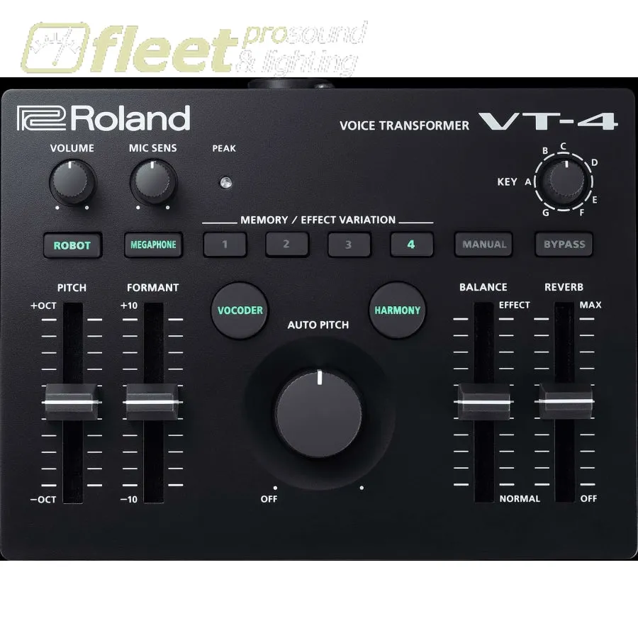 Roland VT-4 Voice Transformer for Podcasting, Streaming, Youtube & More