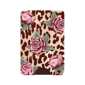 Rosy Leopard MagSafe Wallet