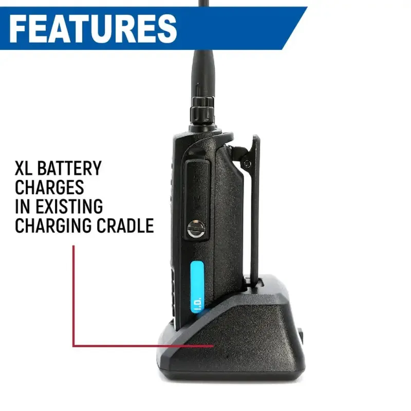 Rugged Radios High Capacity Battery for RDH-X / ABH7 Handheld Radio 3600mAh