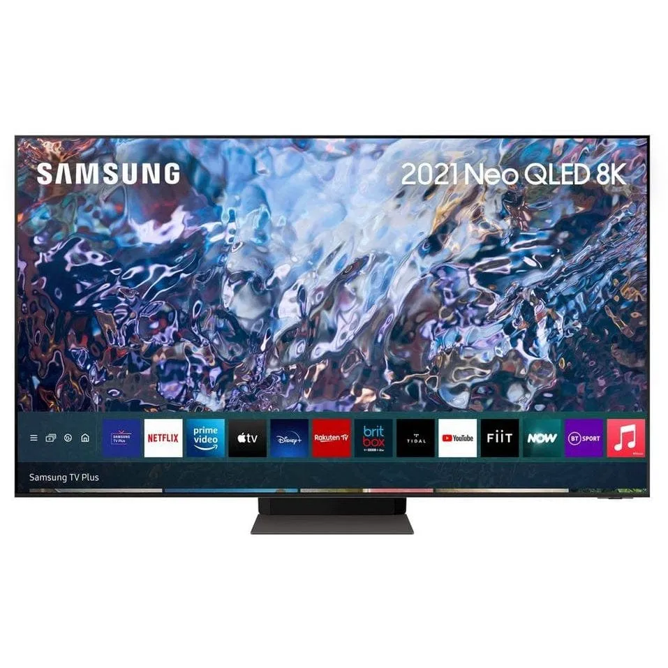 Samsung QE55QN700A (2021) Neo QLED HDR 2000 8K Ultra HD Smart TV, 55 inch with TVPlus-Freesat HD, Black