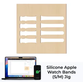 Silicone Apple Watch Bands JIG (S/M)