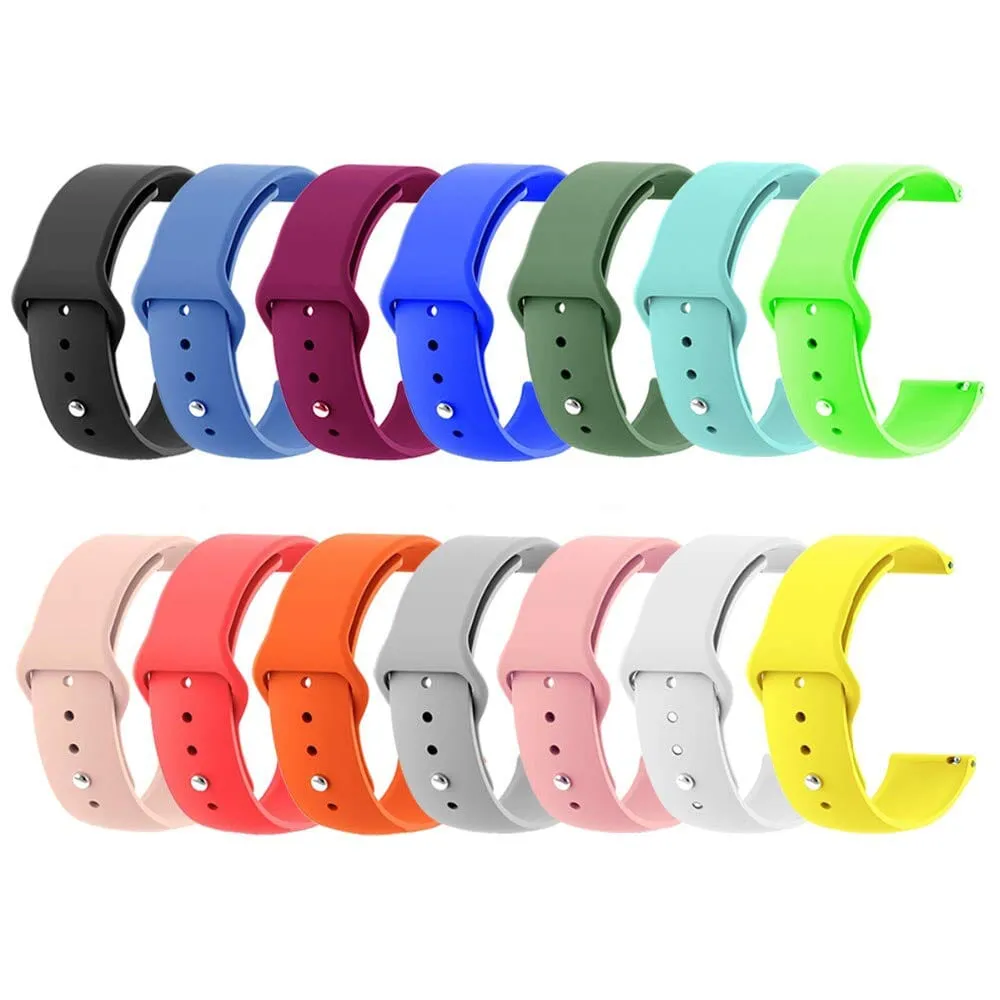 Silicone Button Style Watch Straps Compatible with Diesel Fadelite