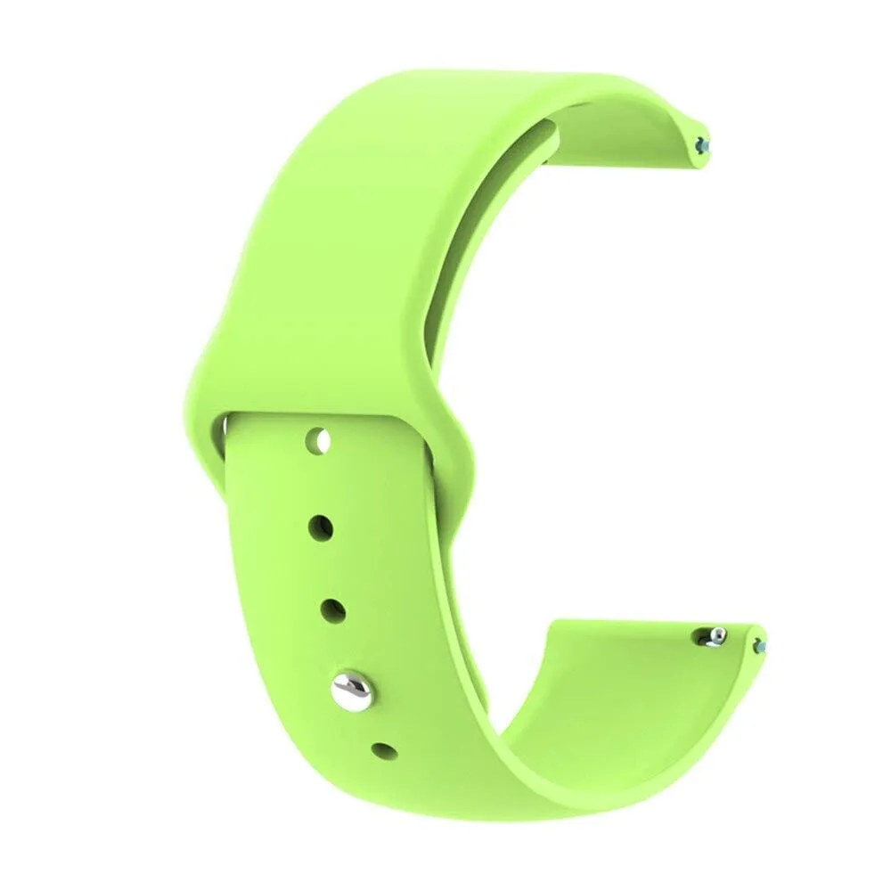 Silicone Button Style Watch Straps Compatible with Fitbit Charge 5