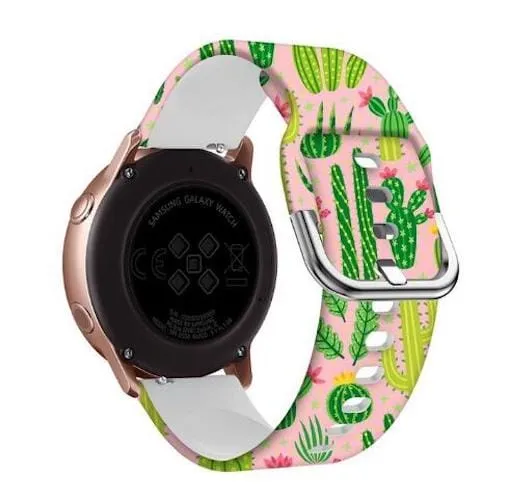 Silicone Pattern Watch Straps compatible with the Fitbit Versa 4