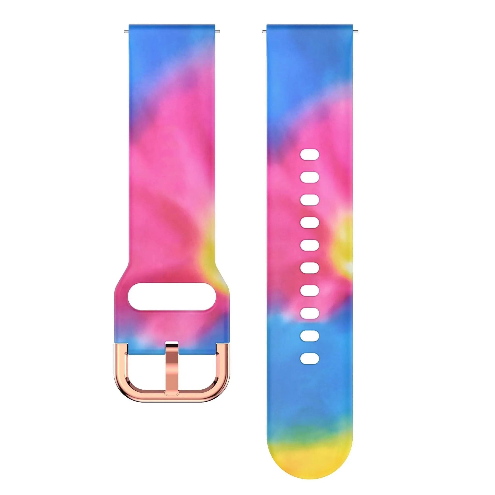 Silicone Pattern Watch Straps compatible with the Fossil Hybrid Tailor, Venture, Scarlette, Charter