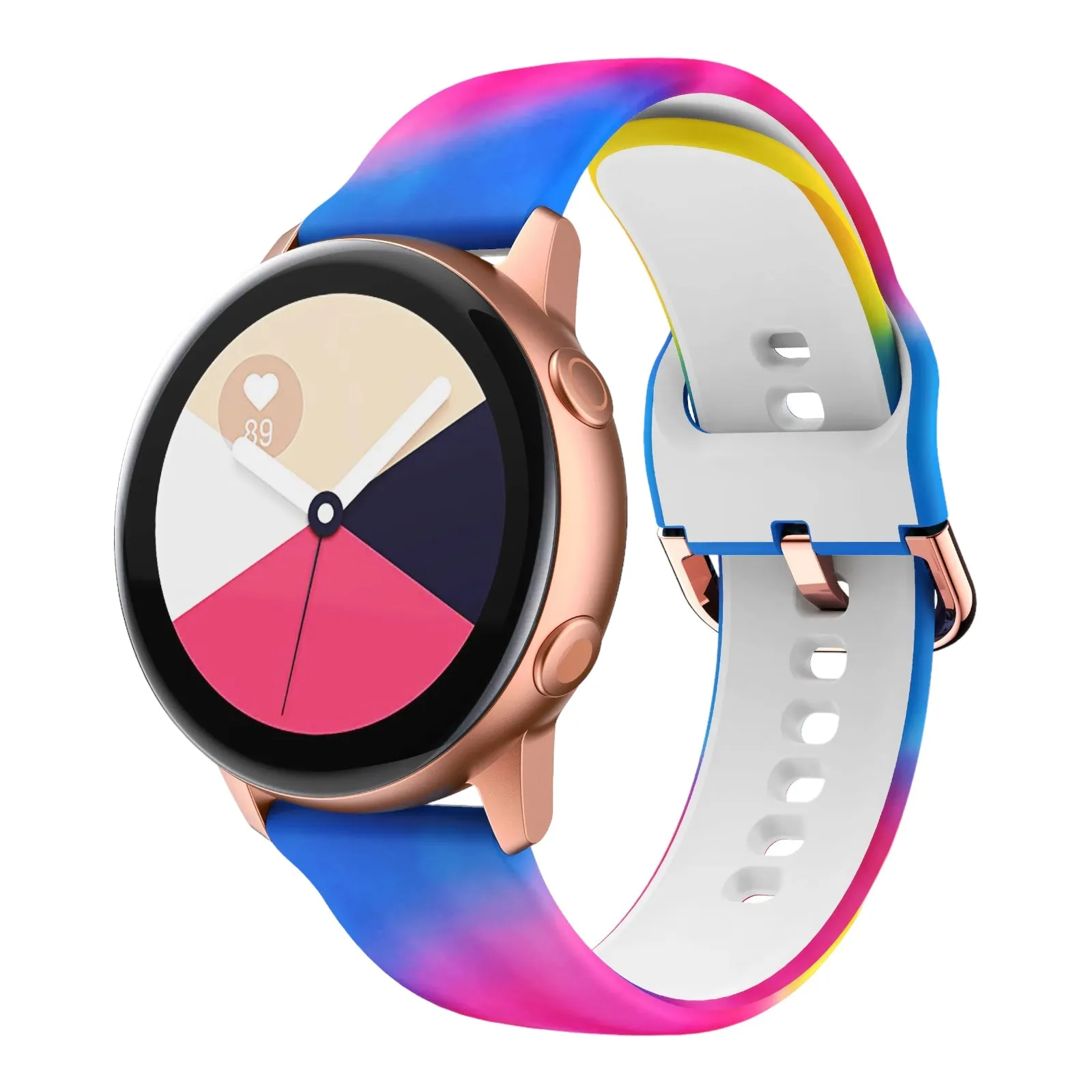 Silicone Pattern Watch Straps compatible with the Huawei Watch 4 Pro