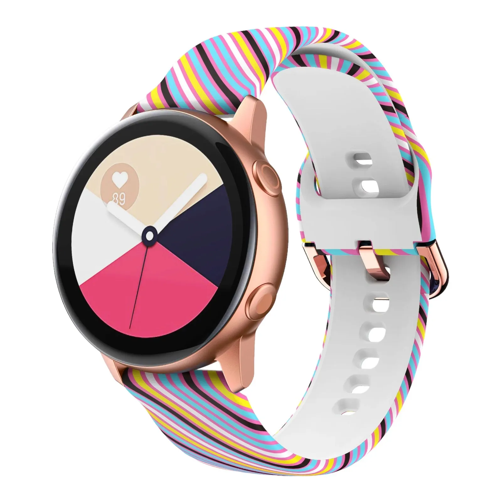 Silicone Pattern Watch Straps compatible with the Huawei Watch 4 Pro