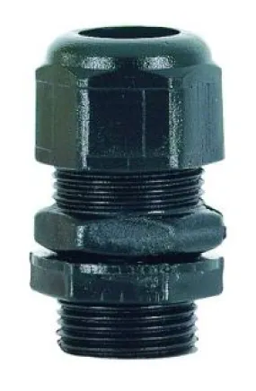 Size 00 Black Pvc Compression Gland 2-4Mm Cable