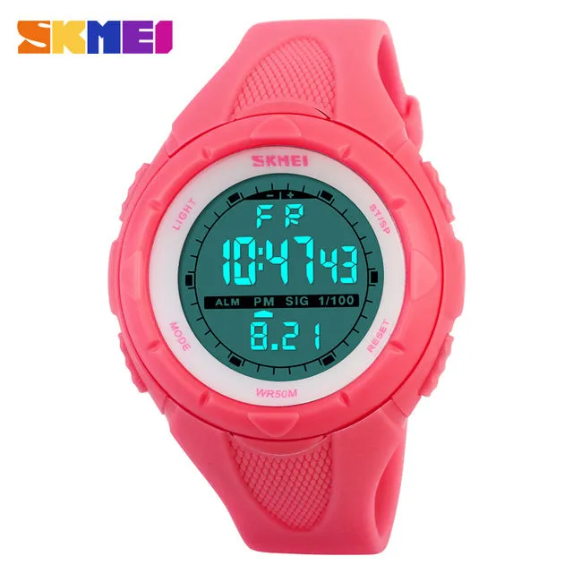 SKMEI Fashion Men LED Digital Watch Electronic Military Outdoor Sports Watches Man Clock Watwrproof Boys Hours Relogio Masculino