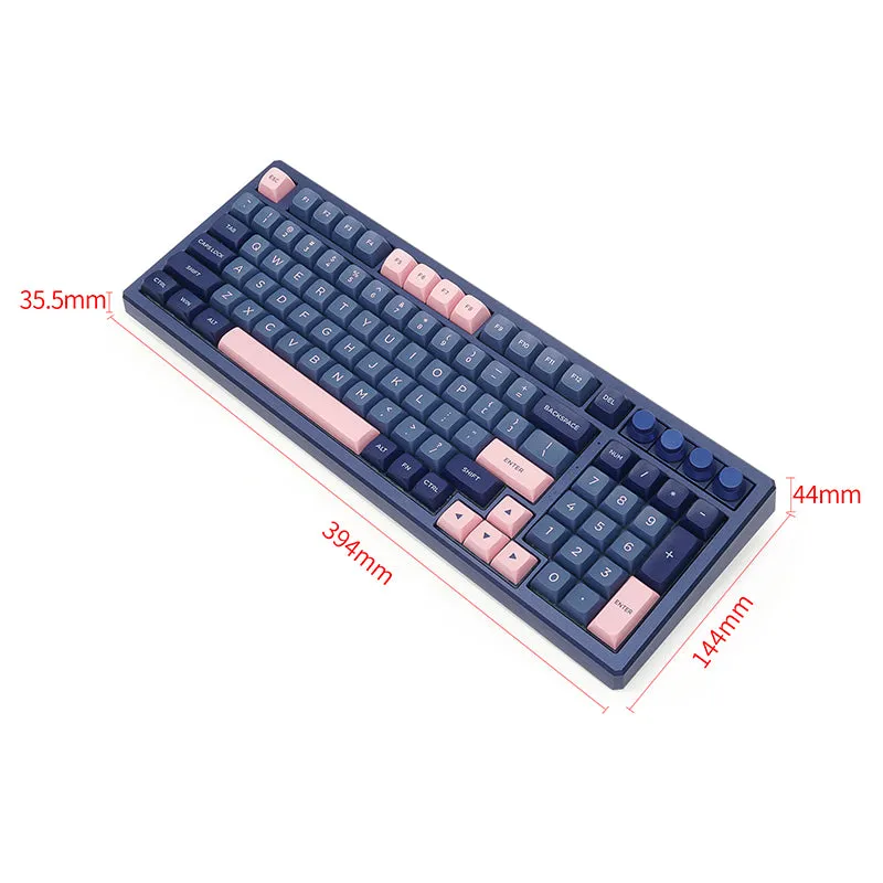 SKYLOONG GK980 with 4 Knobs 3-Mode Mechanical Keyboard