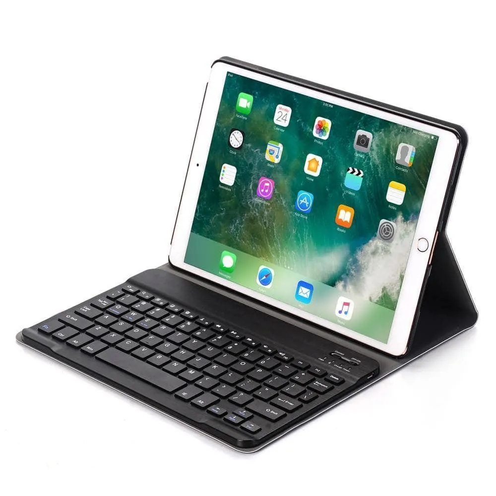 Slim Wireless Removable Bluetooth Keyboard Shell Case iPad Air 3 2019