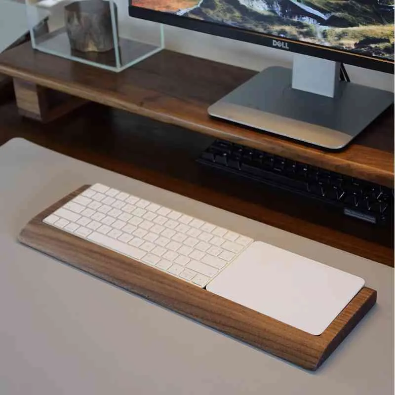 Small Apple Magic Tray With Trackpad Upright