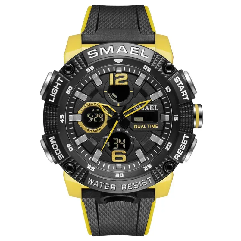 Sport Watches Waterproof 50M SMAEL Top Brand Luxury Watch Alarm Clock For Male Digital 8039 Men's Watch Wristwatch Military Army