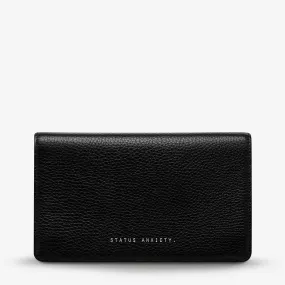 Status Anxiety Living Proof Wallet - Black