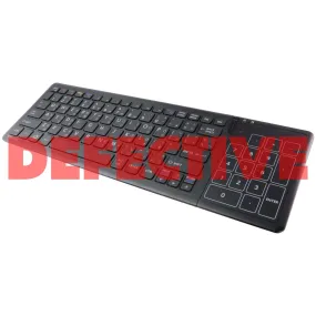 Toshiba Wireless Touchpad Keyboard - Black (U50G)