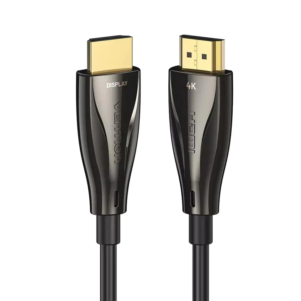 Vention HDMI 2.0 Male to Male Optical Fiber Cable with 18Gbps Data Transfer and 4K UHD Support (20M, 30M, 40M, 50M, 60M, 80M, 100M)| ALAB