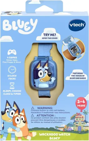 VTech Bluey Wackadoo Watch, Bluey Small