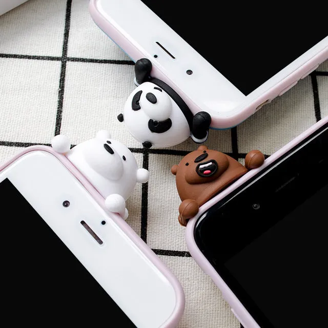 We bare bears inspired 3D iPhone phone case