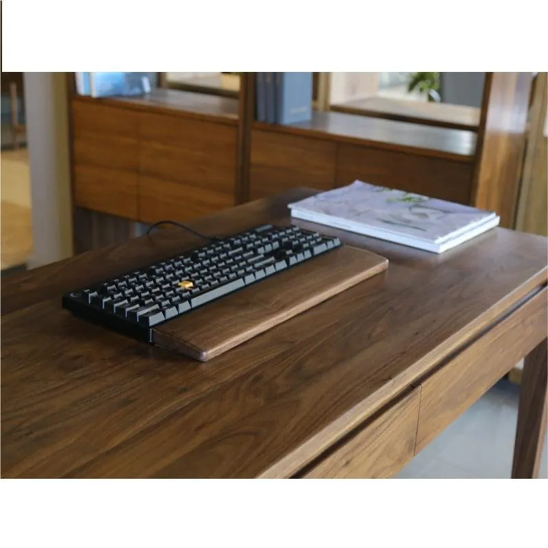 Wooden Keyboard Wrist Rest for Mechanical Keyboards - Ergonomic Support for Comfort and Typing Efficiency