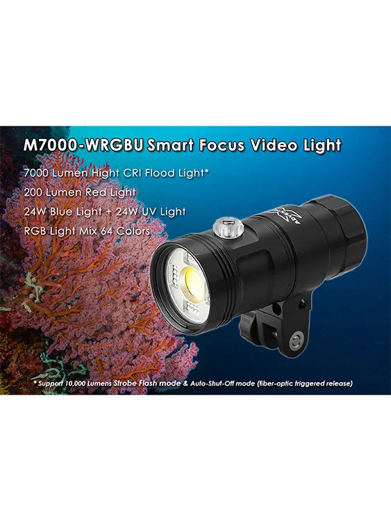 X-Adventurer M7000 WRGBU Video Light