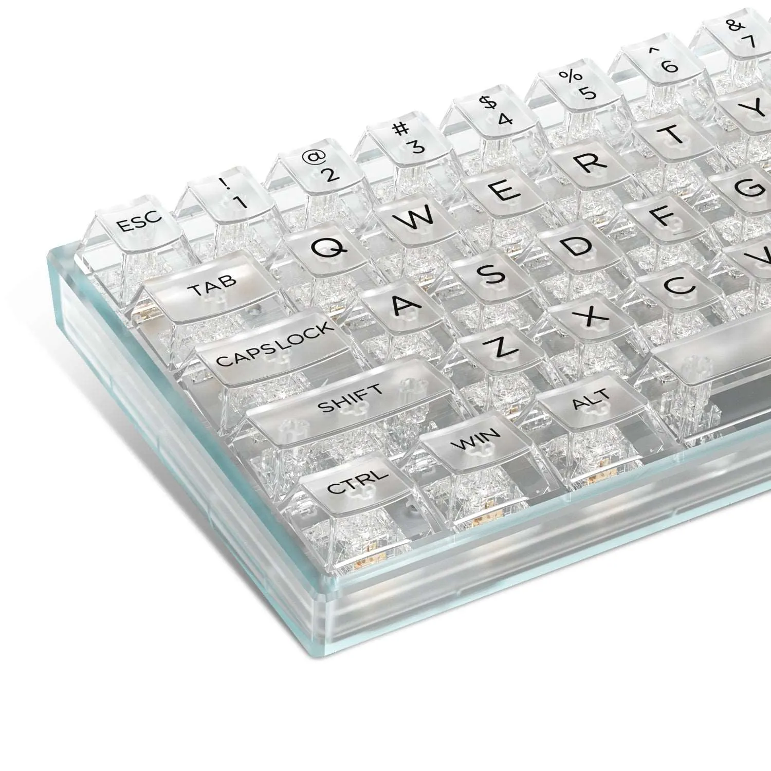 XVX Clear Translucent Cherry Profile Keycap Full Set (140-Key 2 Colors)