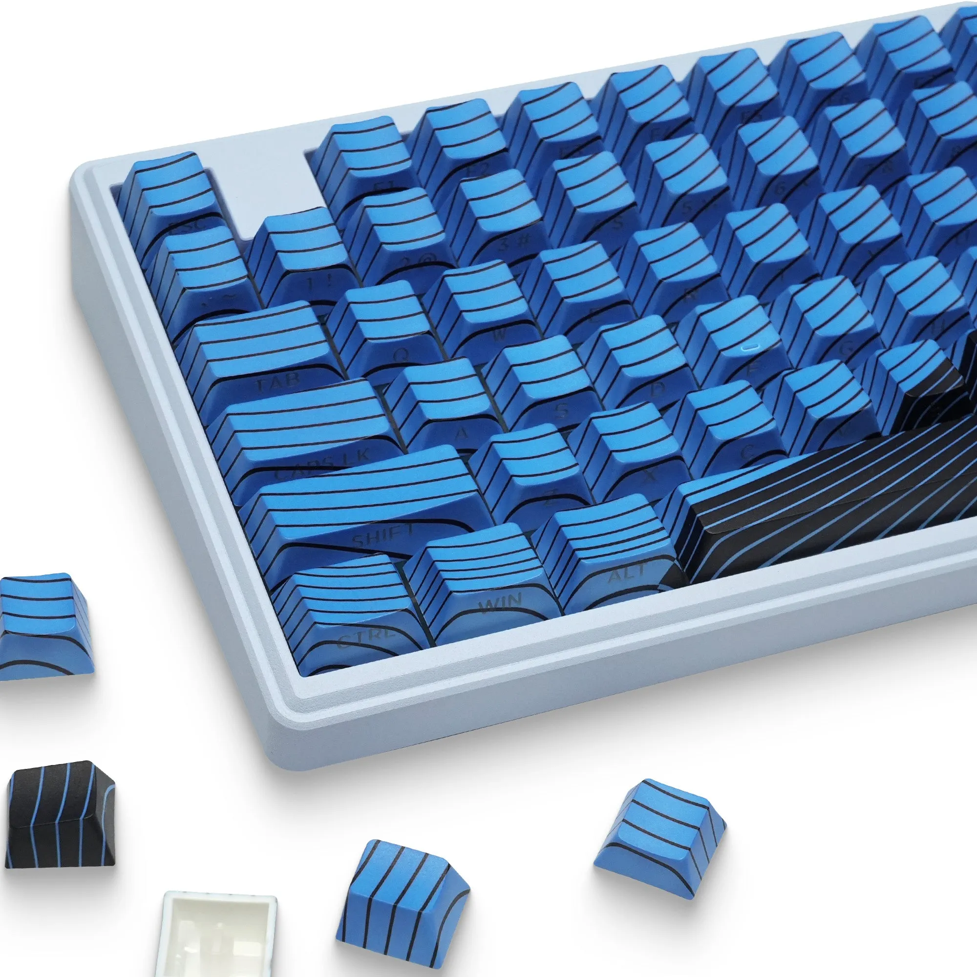 XVX FLUID Cherry Profile Side Print Dye-sub PBT Keycap Set (135-Key)