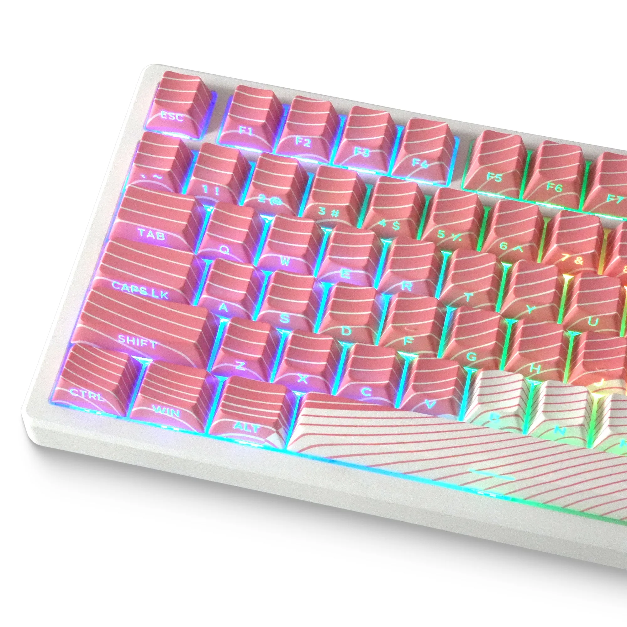 XVX FLUID Cherry Profile Side Print Dye-sub PBT Keycap Set (135-Key)