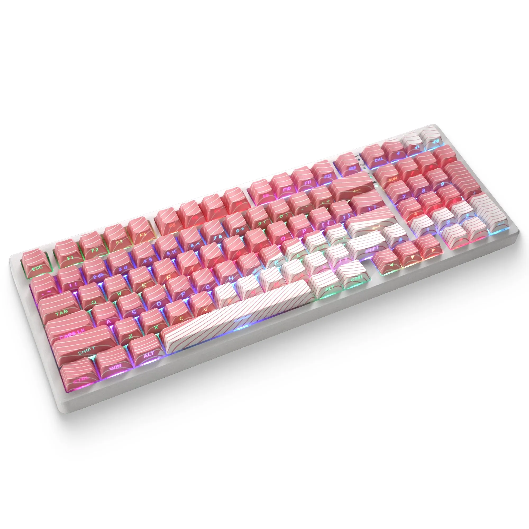 XVX FLUID Cherry Profile Side Print Dye-sub PBT Keycap Set (135-Key)