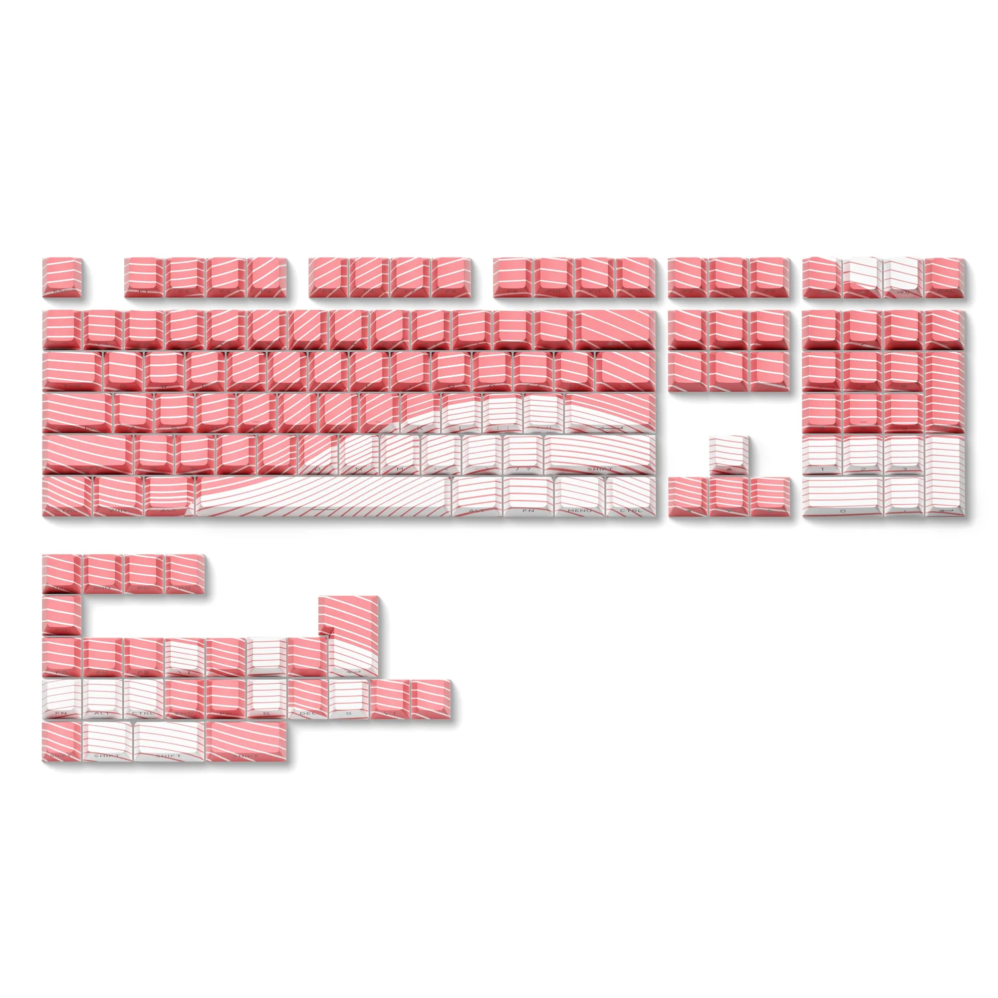 XVX FLUID Cherry Profile Side Print Dye-sub PBT Keycap Set (135-Key)