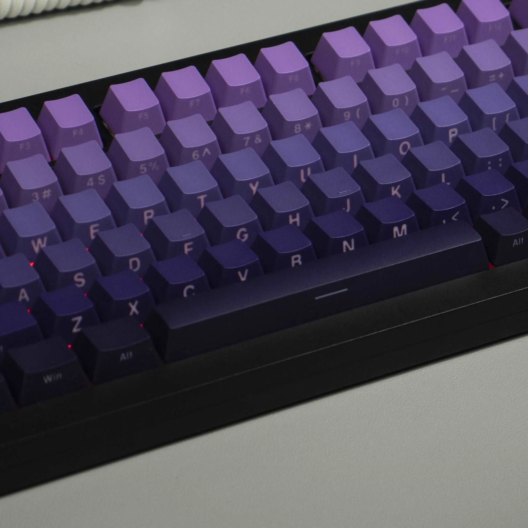 XVX Gradient Series 136-Key Side-Printed OEM Profile Keycap (7 Colors)