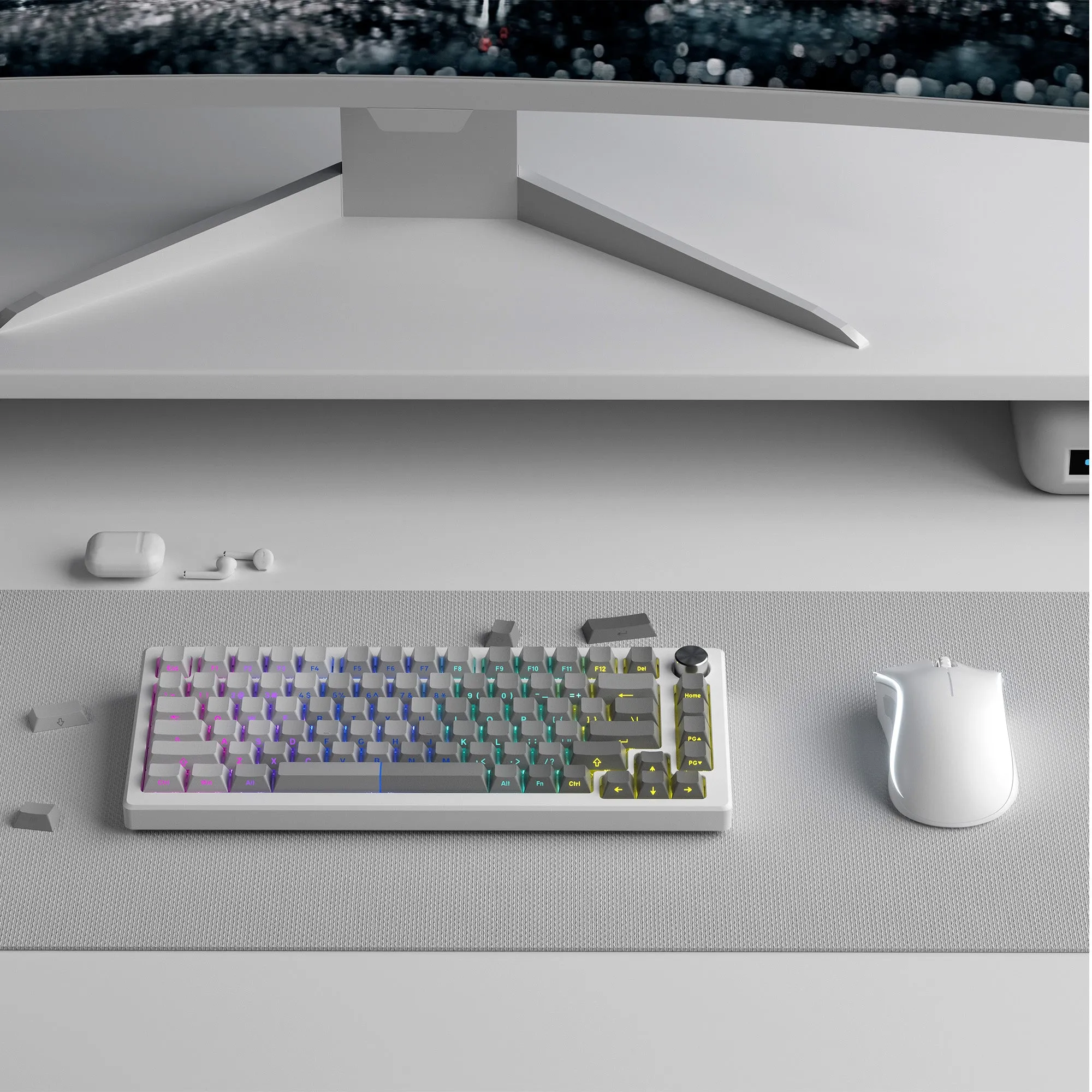 XVX Gradient X-axis Series 121-Key Side-Printed Cherry Profile Keycap (5 Colors)