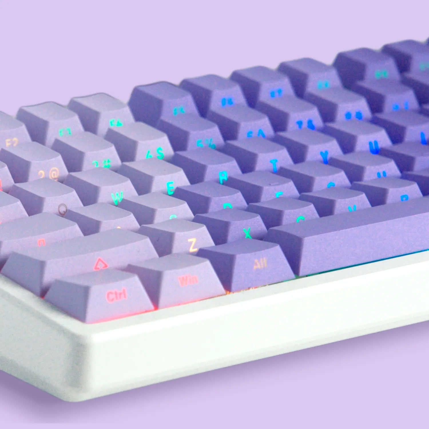 XVX Gradient X-axis Series 121-Key Side-Printed Cherry Profile Keycap (5 Colors)