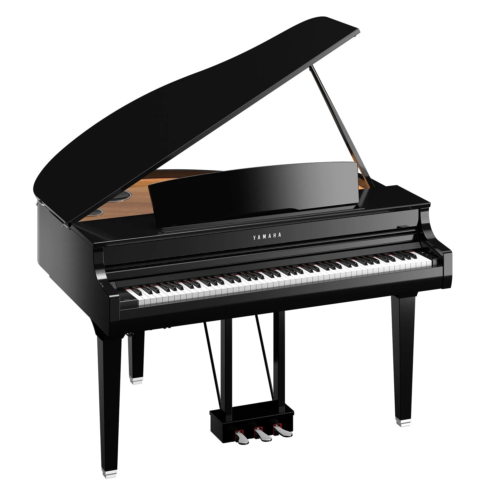 Yamaha CSP-295GP Smart Digital Piano with Stream Lights - Polished Ebony