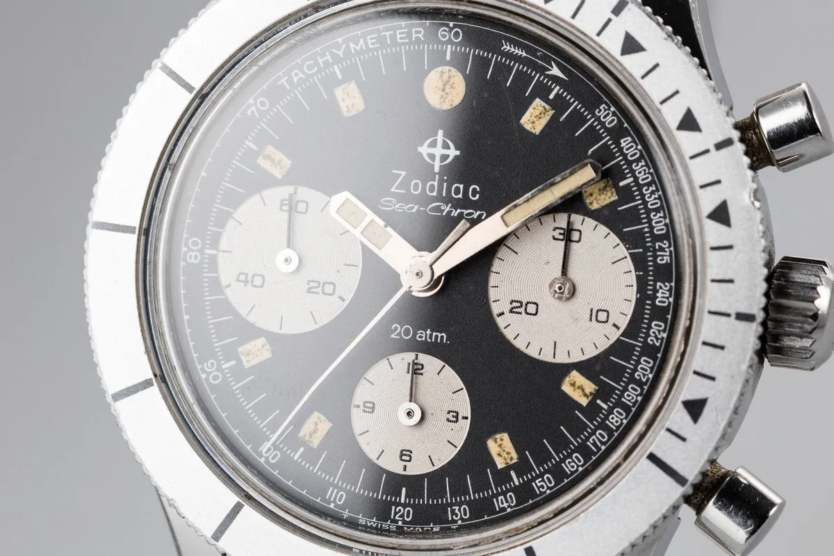 Zodiac Sea-Chron Chronograph with Factory Bracelet