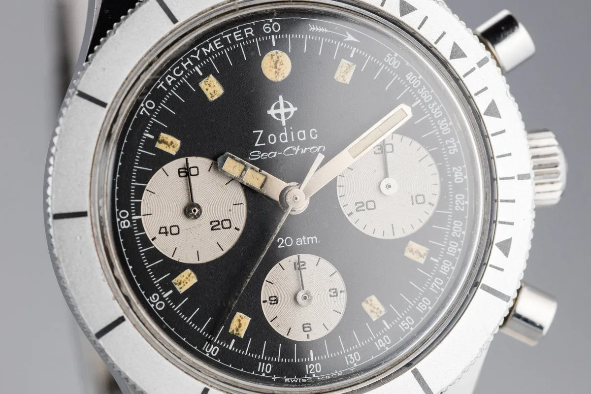 Zodiac Sea-Chron Chronograph with Factory Bracelet